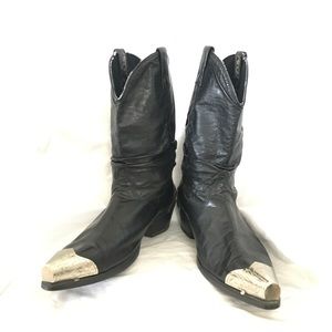 silver tip boots